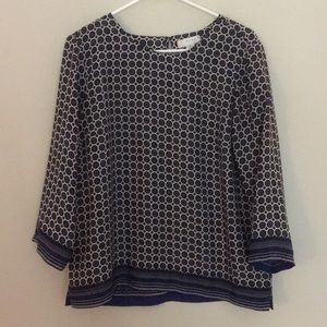 Long sleeve blouse